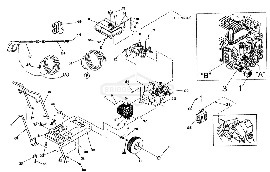 GENERAC 0603 parts breakdown